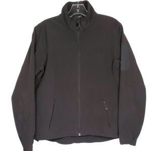 Black Diamond Jacket Black Soft Shell Pockets Outdoor Gorpcore Camping Hike M